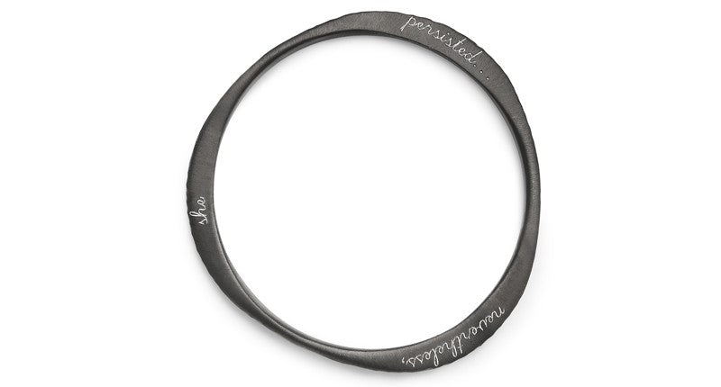 Dark Night Engraved Bangle featured in National Jeweler