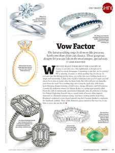 Dana Bronfman Muzo Crown Ring Featured in CBS Watch Magazine