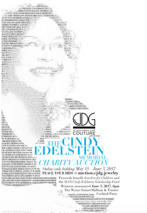 CJDG's Cindy Edelstein Memorial Charity Auction featured on Jewelry Fashion Tips