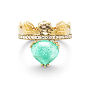 Dana Bronfman x Muzo Emeralds Agra Crown Ring