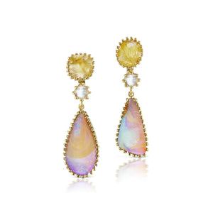 Sun & Moon Over Desert Glow Earrings