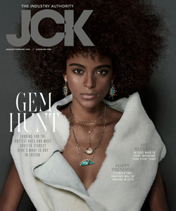 SLEEPING BEAUTY Turquoise HINGED CUFF FEATURED IN JCK Magazine