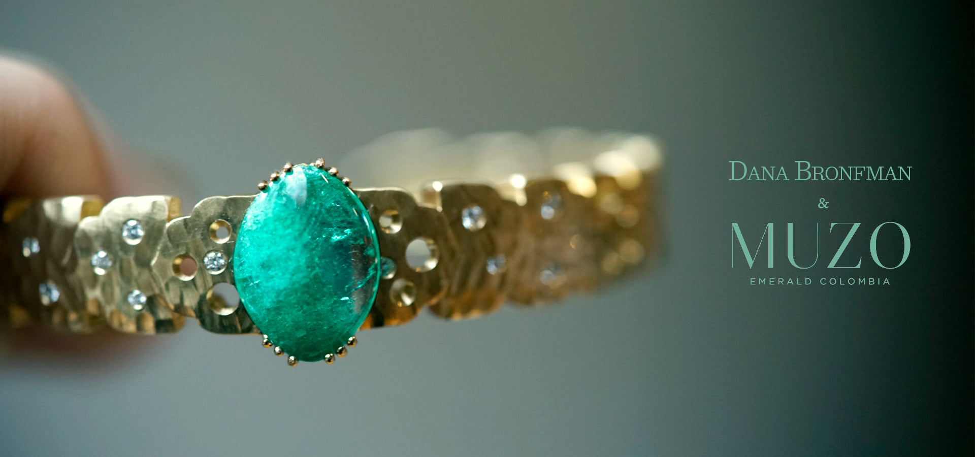 Dana Bronfman x Muzo Emerald Collection featured in The Stone Set