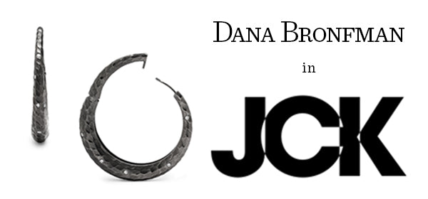 Oversized Click Hinge Hoops featured in JCK Online