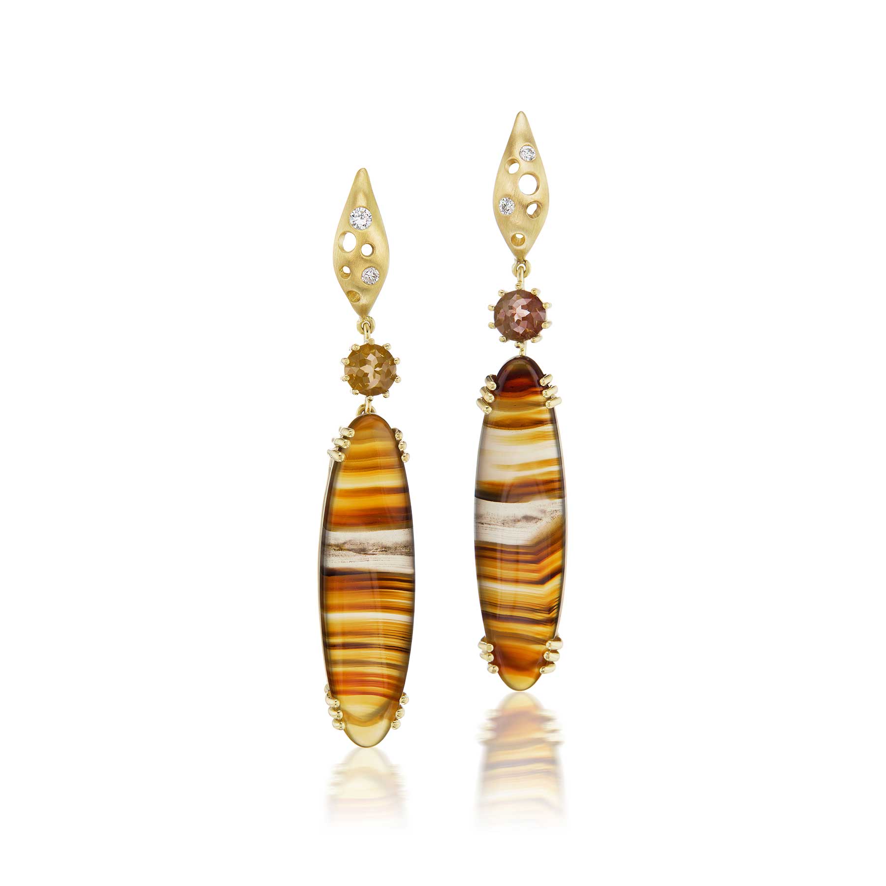 Tiger Stripe Earrings