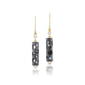Holly Tube Dangle Earrings