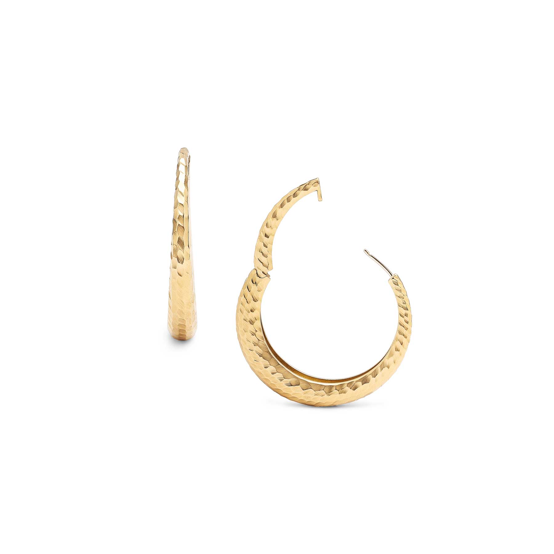 Hammered Hoops