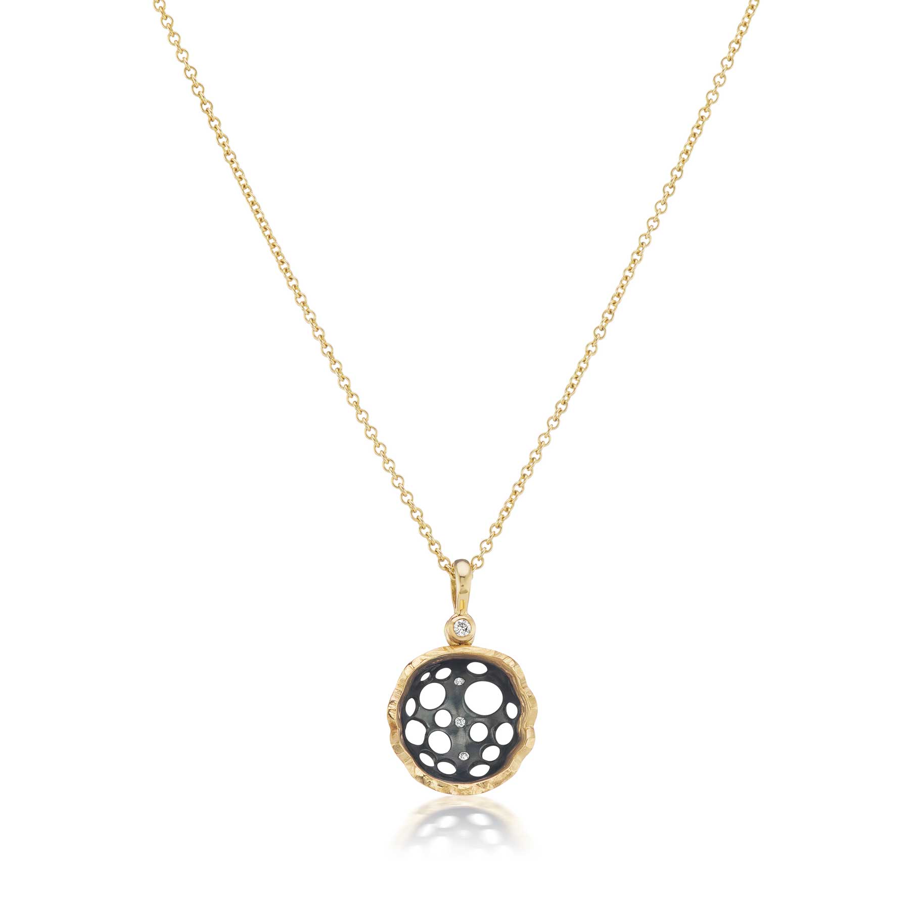 Open Lily Necklace