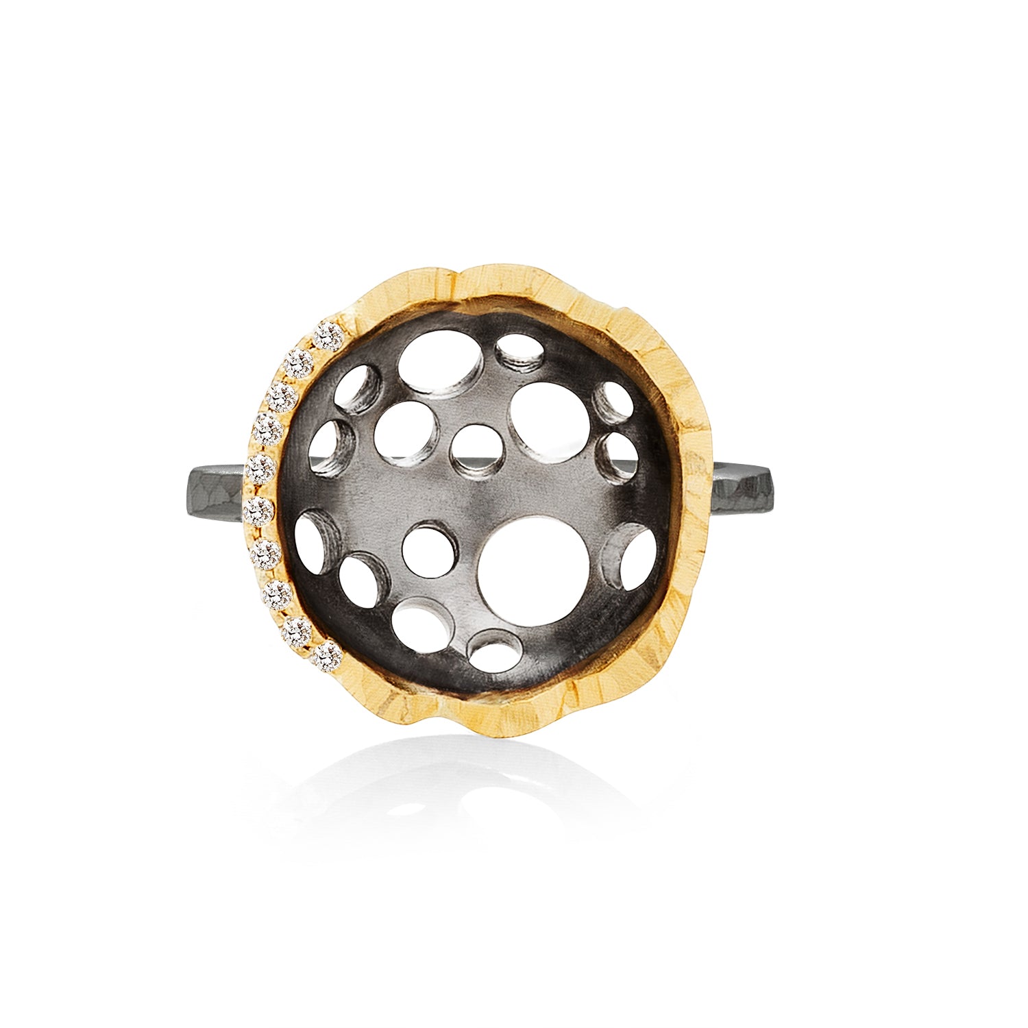 Open Lily Ring