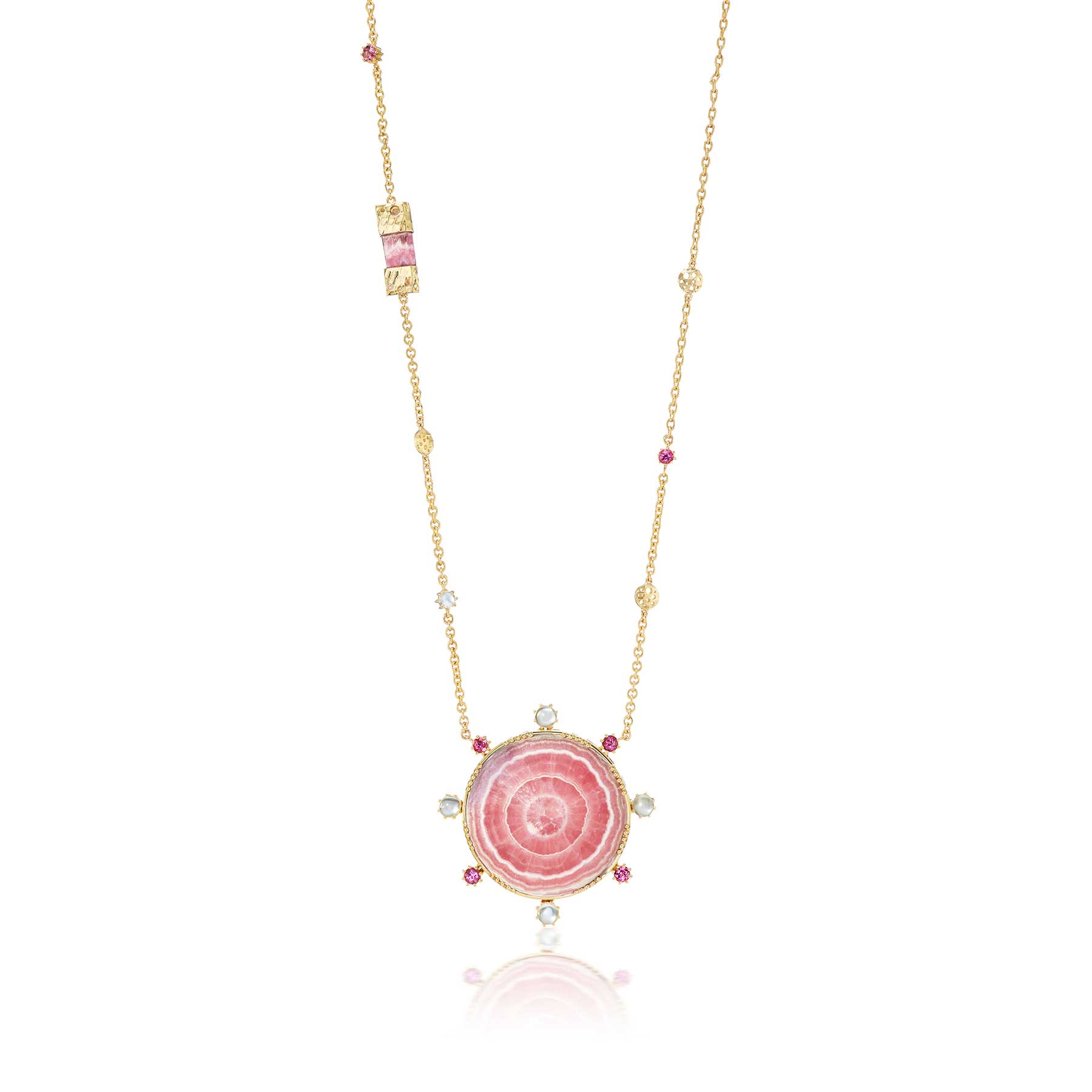 Pink Sparks Necklace