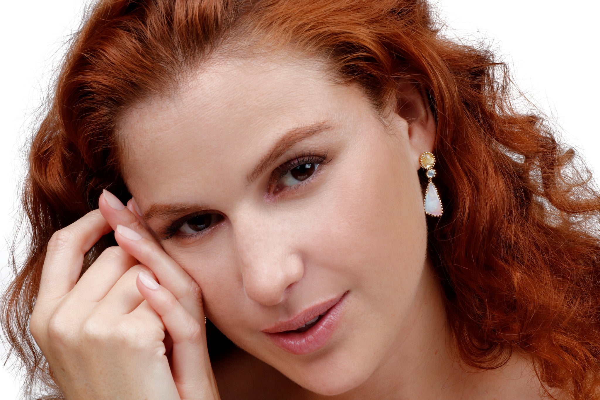 Sun & Moon Over Desert Glow Earrings