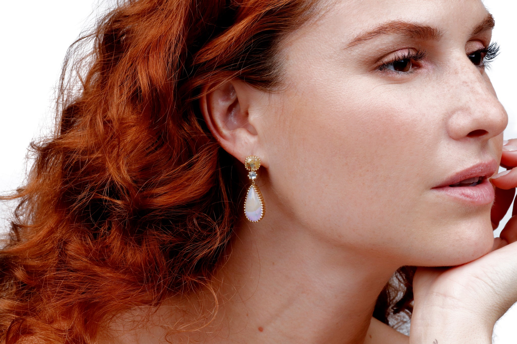 Sun & Moon Over Desert Glow Earrings