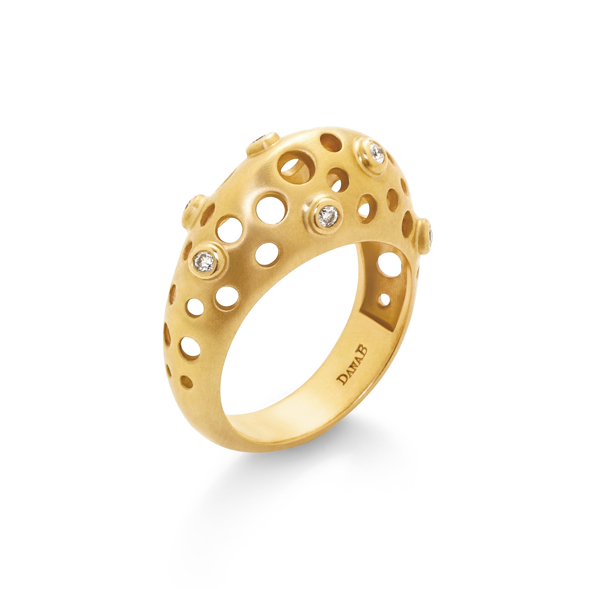 3D Oculus Lace Space Ring
